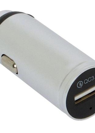 Usb зарядка для авто от прикуривателя R-01 Qc3.0 Car charger 3A