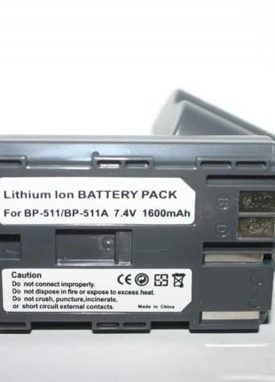 Аккумулятор для фотоаппаратов и видеокамер CANON - BP-511a (ан...