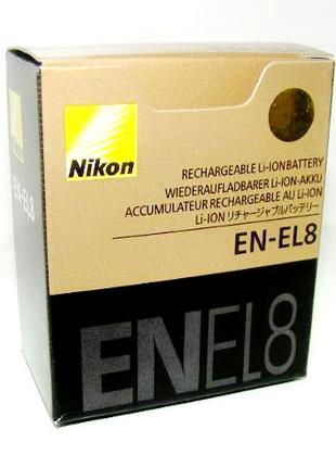 Аккумулятор EN-EL8 для NIKON COOLPIX P1, P2, S1, S2, S3, S5, S...