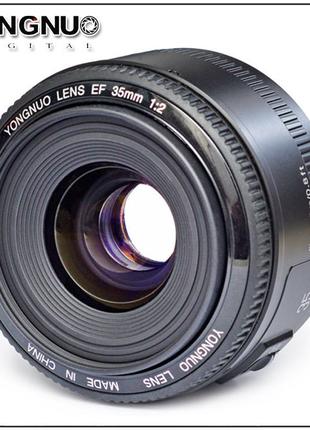 Об'єктив YONGNUO YN35MM 35 mm F/2.0 для Canon