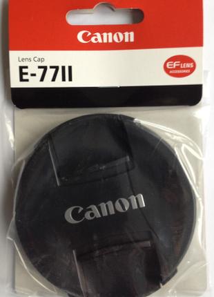 Крышка передняя для объективов CANON - E-77 II - диаметр 77 мм
