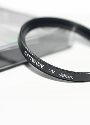 Ультрафиолетовый защитный UV cветофильтр CITIWIDE 49 мм