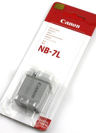 Аккумулятор NB-7L для фотоаппаратов CANON PowerShot G10, G11, ...