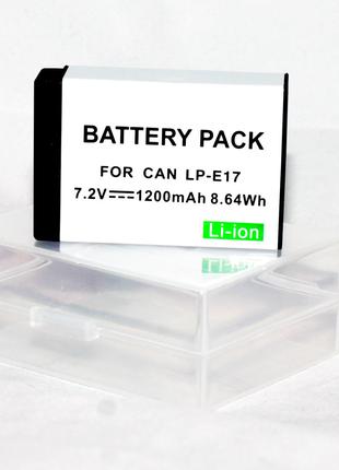 Аккумулятор LP-E17 для фотоаппаратов CANON 77D, 750D, 760D, 80...
