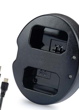 Зарядний пристрій USB для 2-х акумуляторів Sony NP-FW50