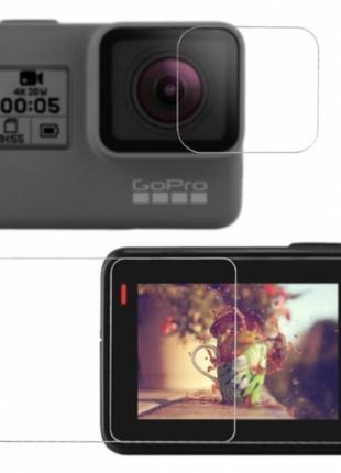 Защитная пленка для GoPro Hero 5, 6, 7 Black (2 шт.) (код № XT...