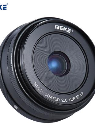 Объектив MEIKE 28 mm F/2.8 MC для Canon (EF-M - mount (EOS-M))