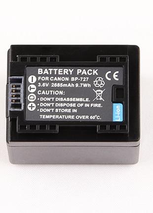 Аккумулятор для камер CANON BP-727 чип (BP-709, BP-718) - 2685 ma
