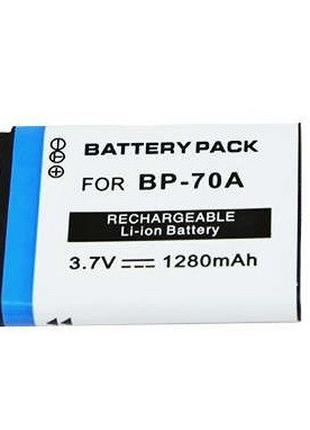 Аккумулятор BP70A (BP-70A, BP-70EP, EA-BP70A, EA-BP70A, SLB-70...