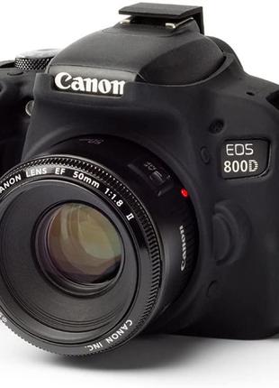 Защитный силиконовый чехол для фотоаппаратов Canon EOS 800D (T...
