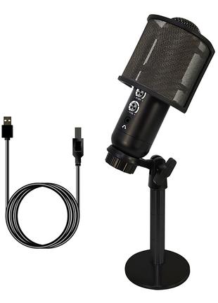 Профессиональный студийный микрофон USB проводной Bakeey U730 ...