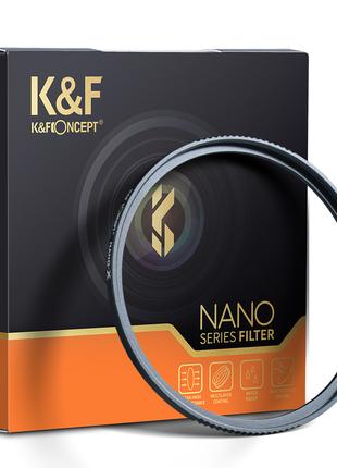 Светофильтр K&F; Concept 43 mm MC UV, Nano-X B270, HD, 18-слой...