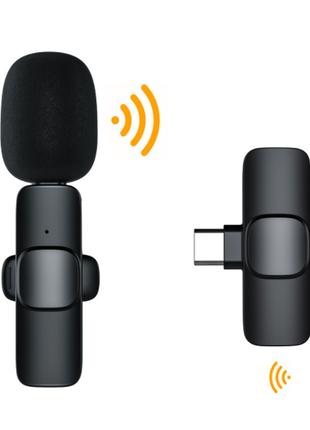 Беспроводной петличный микрофон Convers K1 для телефона на And...