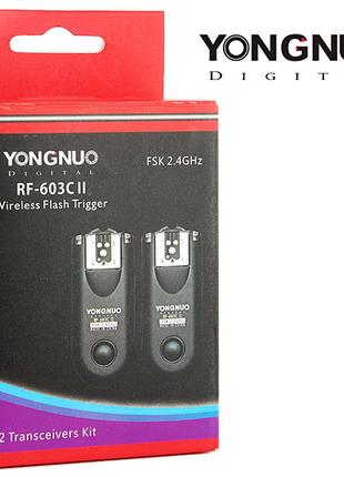 Радіосинхронізатор Yongnuo RF-603C3 II для CANON 5D Mark II, 5...