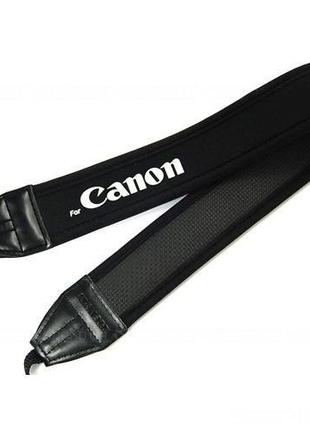 Плечевой шейный ремень для фотоаппаратов CANON (неопрен)