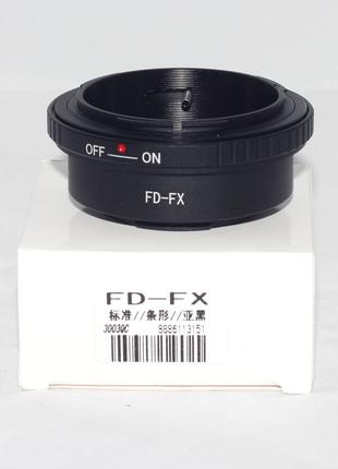 Адаптер (переходник) Canon FD - FX Fuji (FD-FX) для камер Fuji...