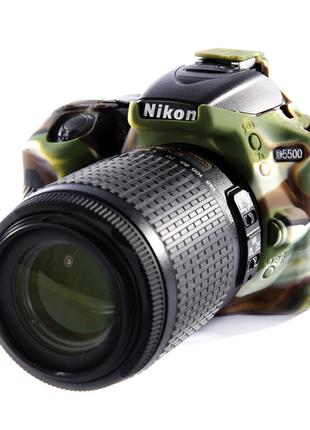 Защитный силиконовый чехол для фотоаппаратов Nikon D5500, D560...