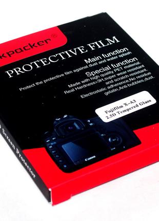 Защита LCD экрана Backpacker для Fujifilm X-A3, X-A10 - закале...