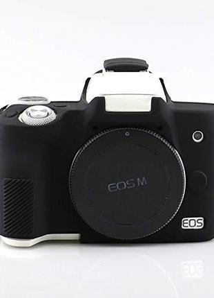 Защитный силиконовый чехол для фотоаппаратов CANON EOS M50, M5...