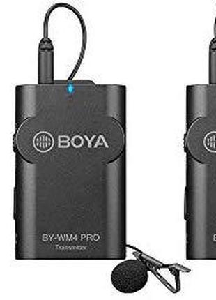 Петличный микрофон Boya BY-WM4 PRO-K2 - радиомикрофон (беспров...