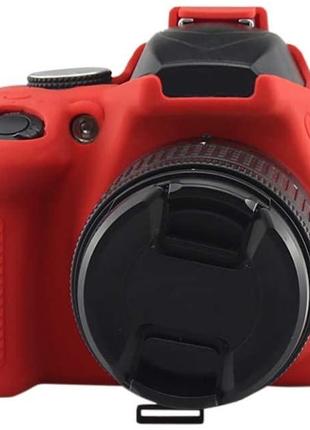 Защитный силиконовый чехол для фотоаппаратов Nikon D3300, D340...