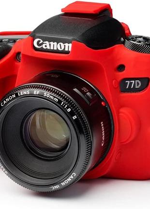 Защитный силиконовый чехол для фотоаппаратов Canon EOS 77D - к...