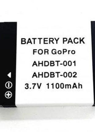Аккумулятор AHDBT-001 (AHDBT-002) для GoPro Hero 2, HD Hero, -...