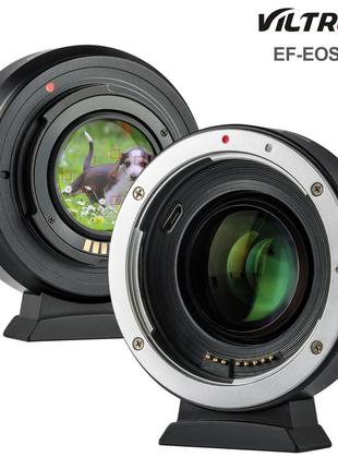 Адаптер автофокусный Viltrox EF-EOS M2 Speed Booster для Canon...