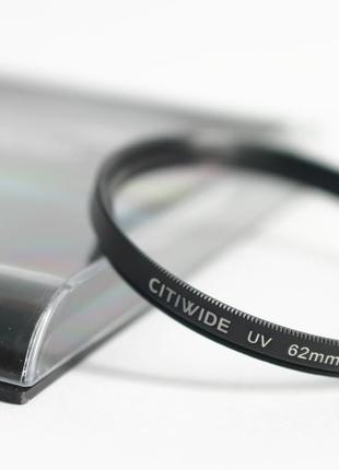 Ультрафиолетовый защитный UV cветофильтр CITIWIDE 62 мм