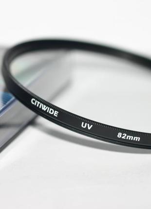 Ультрафиолетовый защитный UV cветофильтр CITIWIDE 82 мм