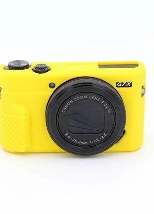 Защитный силиконовый чехол для фотоаппаратов CANON G7X Mark II...