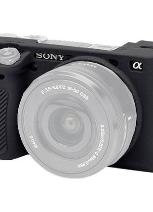 Защитный силиконовый чехол для фотоаппаратов SONY A6300, A6400...