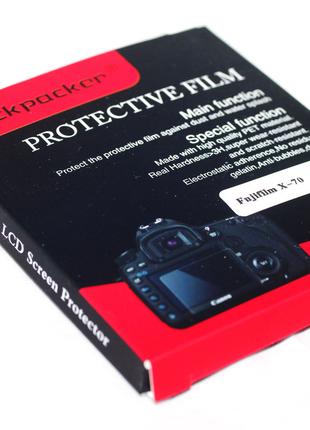 Защита LCD экрана Backpacker для FujiFilm X-T3 - закаленное ст...