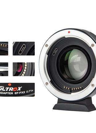 Адаптер Viltrox EF-FX2 x 0.71 Speed Booster для Canon EF, EF-S...