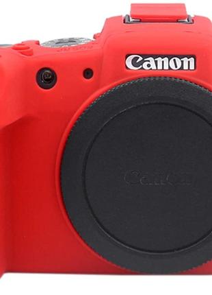 Защитный силиконовый чехол для фотоаппаратов Canon EOS RP - кр...