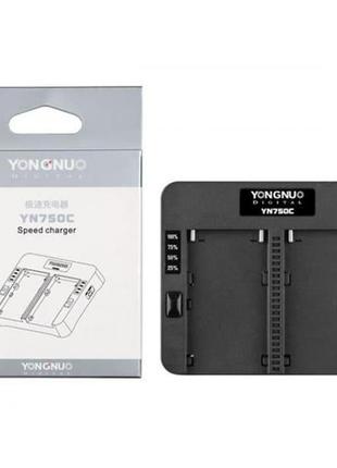 Зарядний пристрій Youngnuo YN750C для акумуляторів
NP-F550/F57...