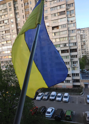 Прапор України. Флаг ОУН УПА. Флаг Украины 90*140см. Киев