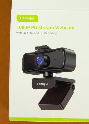 Веб камера ESSAGER Full HD 1080P