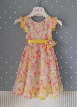 Платье sarah chole (италия) на 1,5-3 годика