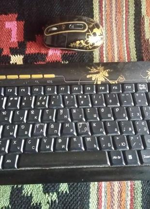 Комплект бездротовий (клавіатура + миша) G-CUBE GRKSA-610SS