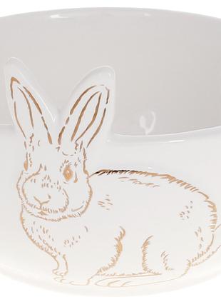 Набор (2шт.) пиал керамических с рисунком Bunny 12,5см, цвет -...
