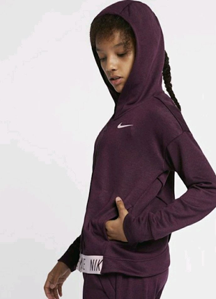 Тренировочная спортивная кофта,худи Найк,Full-zip training hoodie