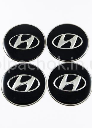Наклейки для колпачков на диски Hyundai (65мм)