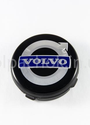 Колпачок на диски Volvo черный 3546923 (64мм)
