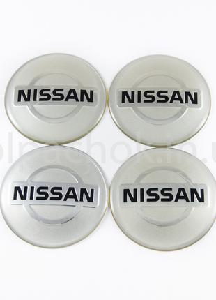Наклейки для колпачков на диски Nissan (65мм)