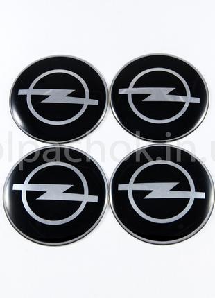 Наклейки для колпачков на диски Opel (65мм)