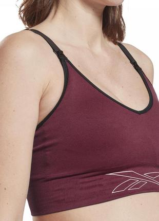 Спортивний топ бра women's bra reebok medium-impact maternity