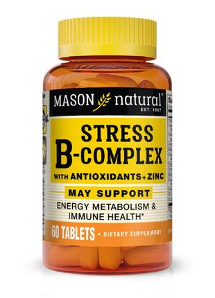 B-комплекс от стресса с антиоксидантами и цинком, Stress B-Com...