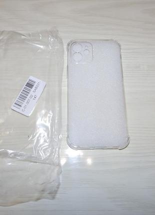 Чехол iphone 12 ( 6.1 )clear case full camera series (transpar...