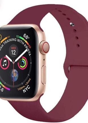 Ремешок apple watch sport band 38/40mm marsala